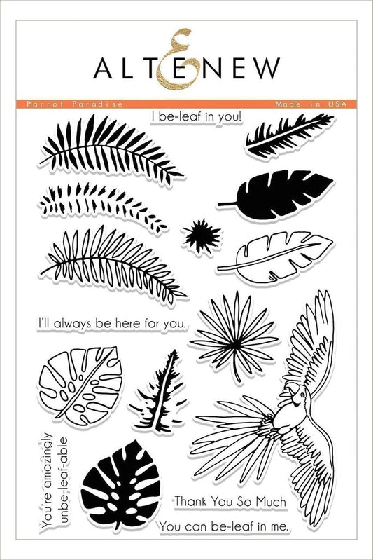 Altenew - Parrot Paradise - Clear Stamp 6x8