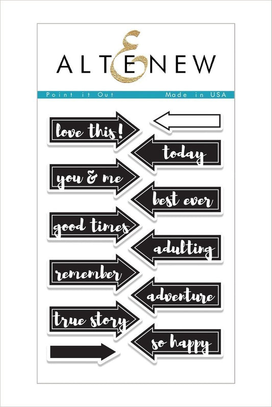 Altenew - Point It Out - Clear Stamps 4x6