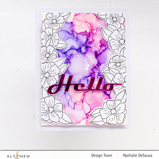 Altenew - Rounded Blossoms - Clear Stamp 2x3