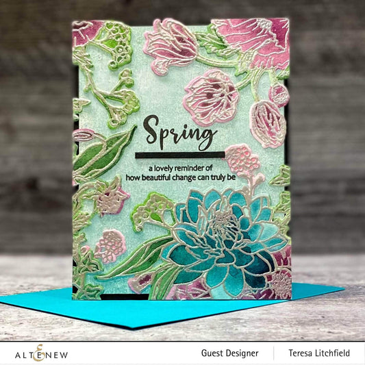  Altenew - Simply Spring - Clear Stamp Set 6x8