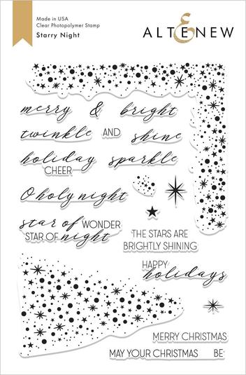 Altenew - Starry Night - Clear Stamp 6x8