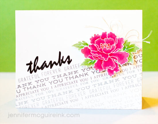 Altenew - Stempelset 4x6 - Many Thanks 