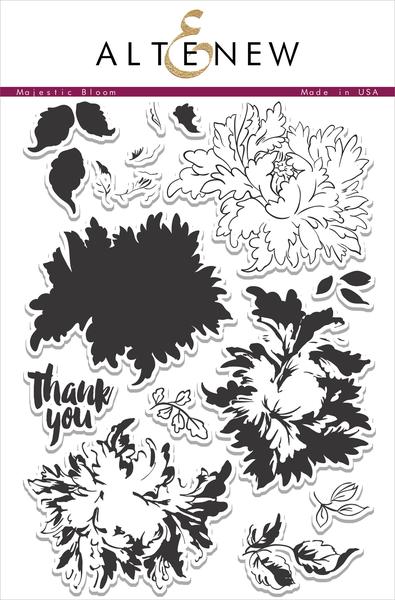 Altenew - Stempelset 6x8 - Altenew - Stempelset 6x8 - Majestic Bloom