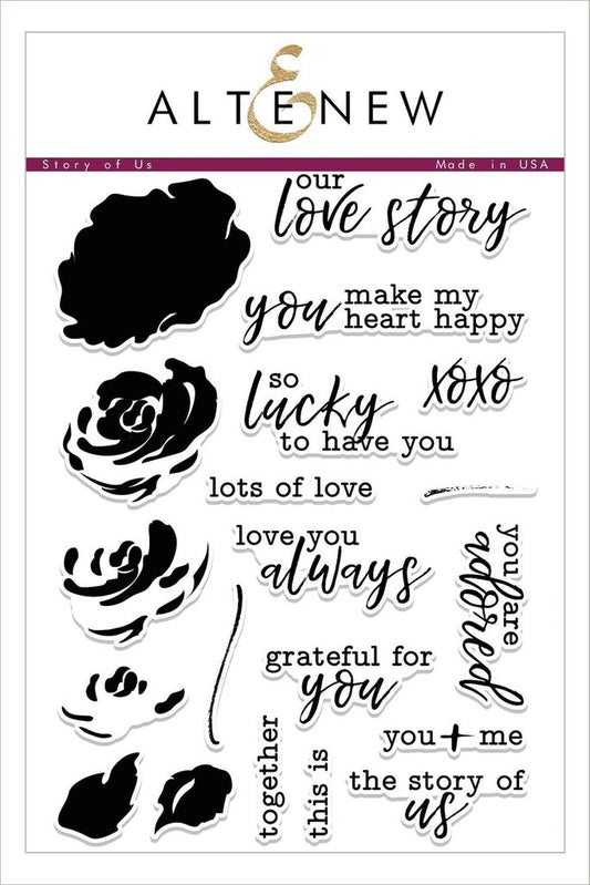 Altenew - Story Of Us - Clear Stamps 6x8