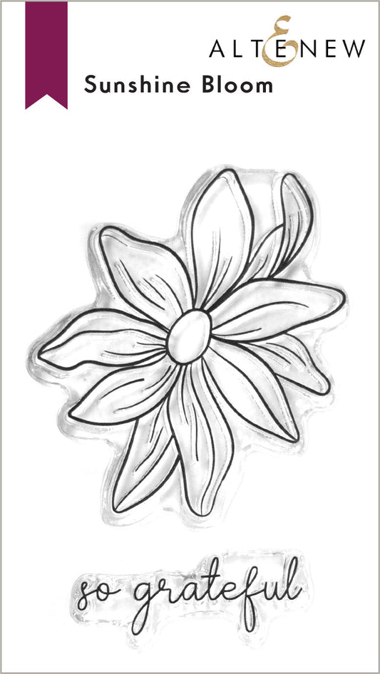 Altenew - Sunshine Bloom - Clear Stamp 2x3