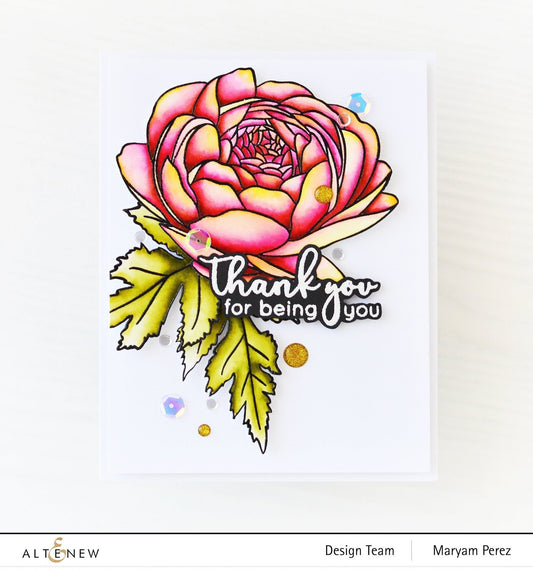 Altenew Sweet Nothings Clear Stamps 6x8