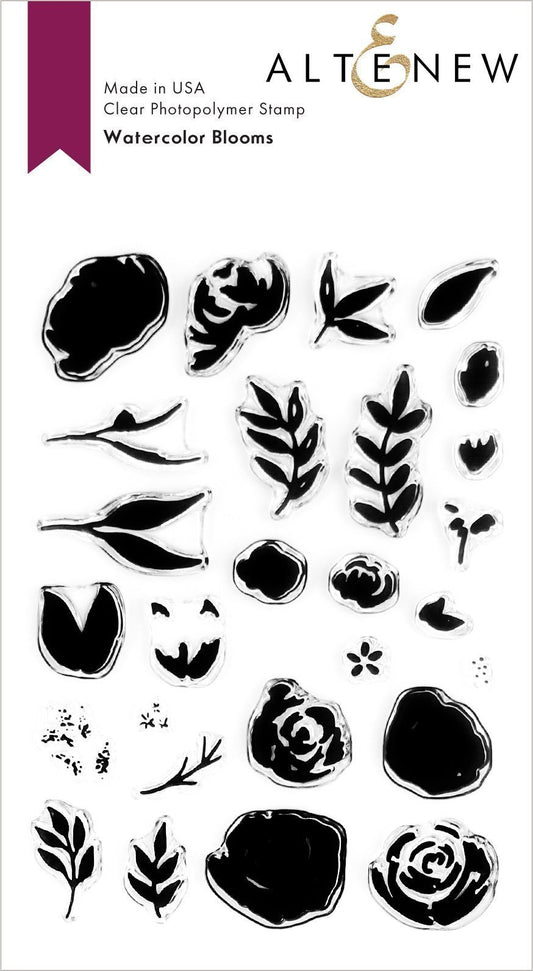 Altenew - Watercolor Blooms - Clear Stamps 4x6