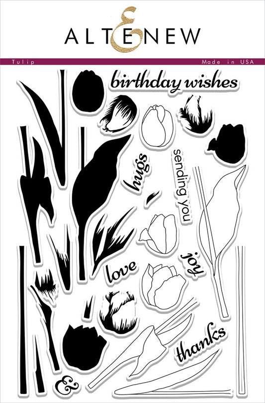 Altenew - Tulip - Clear Stamps 6x8