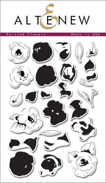 Altenew - Stempelset 4x6" - Painted Flowers