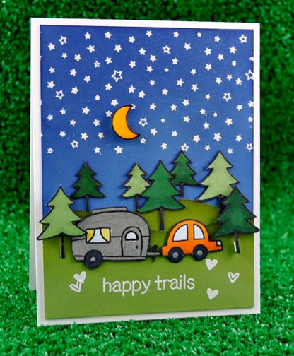 clear stamps lawn fawn happy trails für scrapbooking & cardmakings