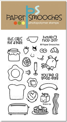 Paper Smooches - Stempelset 4x6" - Wake Up