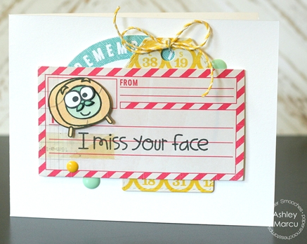 stempelset Tick Tock mit Wecker