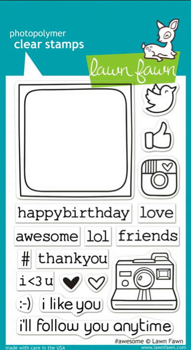 clear stamps lawn fawn #awesome für scrapbooking & cardmakings