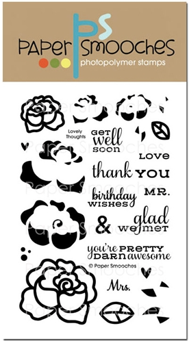 Paper Smooches - lovely thoughts - Clearstamps für scrapbook und cardmaking