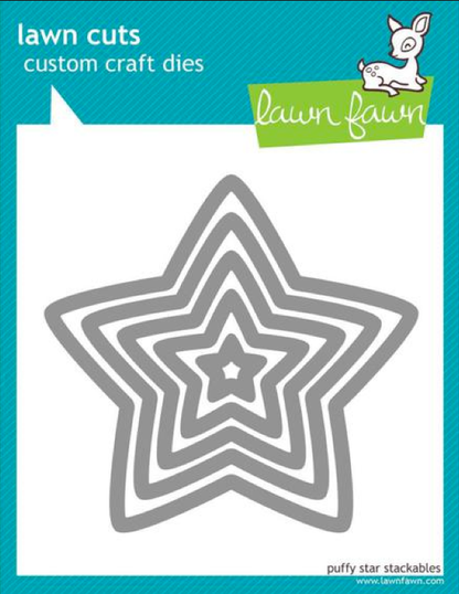 Lawn Fawn - Lawn Cuts - Puffy Star Stackable