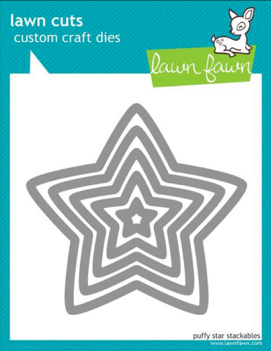 Lawn Fawn - Lawn Cuts - Puffy Star Stackable