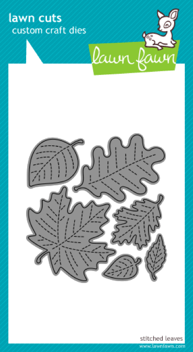 Lawn Fawn - Lawn Cuts - Stitched Leaves