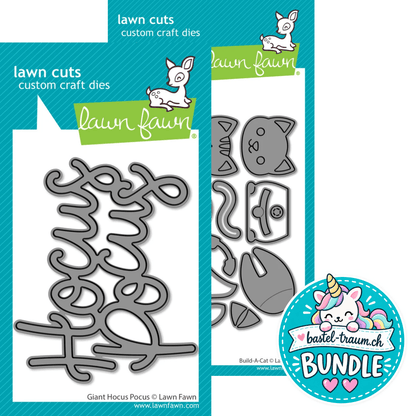 Lawn Fawn Lawn Cuts Giant Hocus Pocus + Build-a-Cat