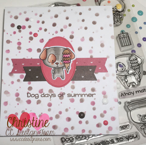 C.C.Designs - June & July - Clear Stamps