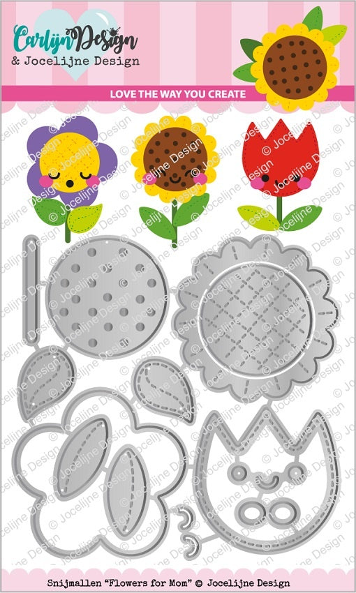 CarlijnDesign - Flowers for Mom - Stand Alone Stanzen
