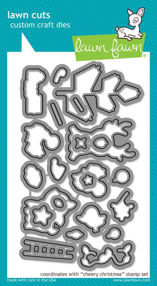 Lawn Fawn - Cheery Christmas - Cuts