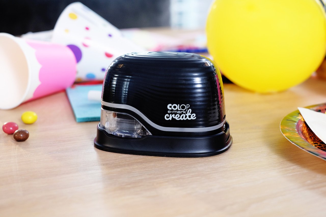 Colop E-MARK Create Kit Black EU mobiler Printer für eigene Texte