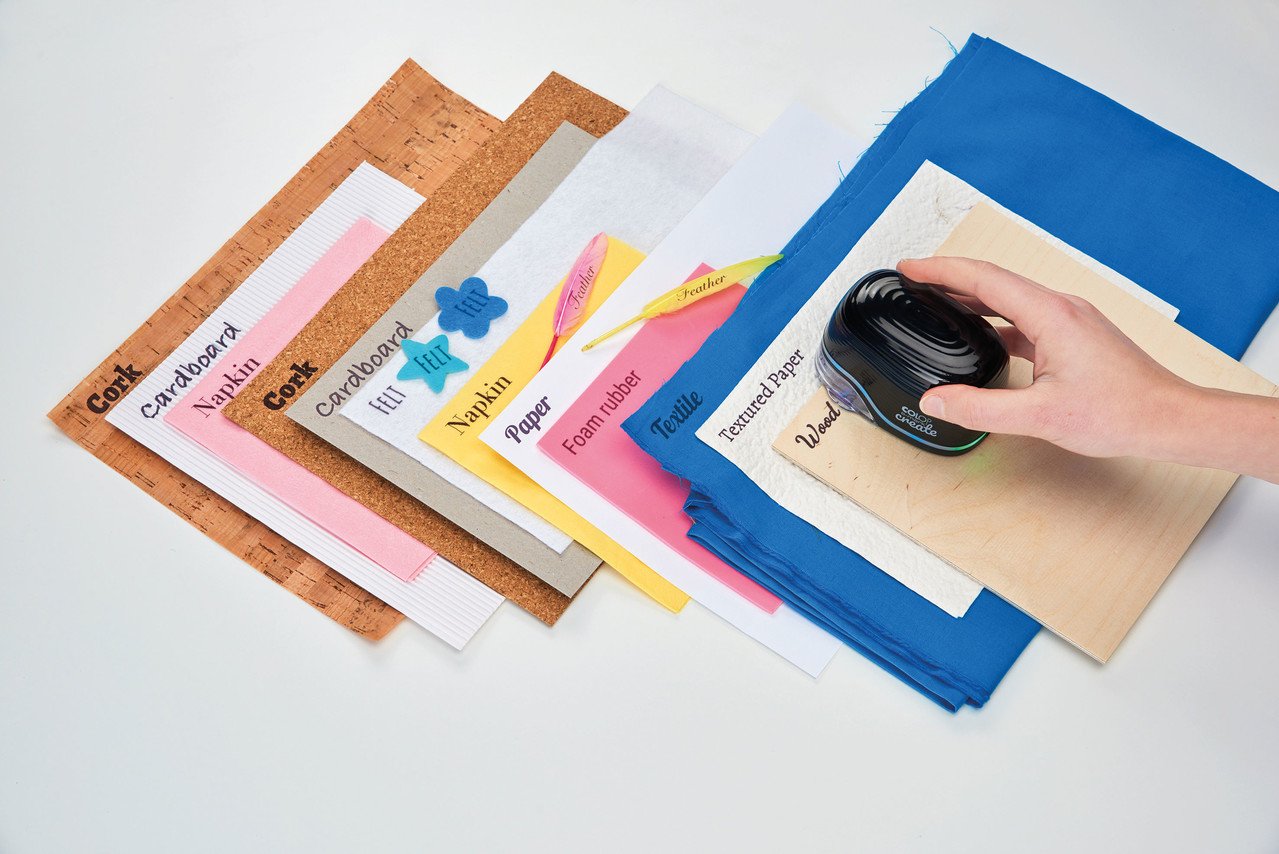 Colop E-MARK Create Kit Black EU mobiler Printer für eigene Texte