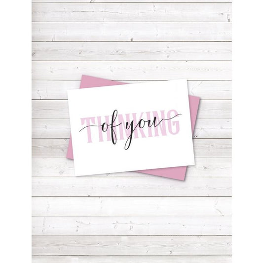 Crafter's Companion - Brush Thinking Of You - 4x6 Clear Stamps