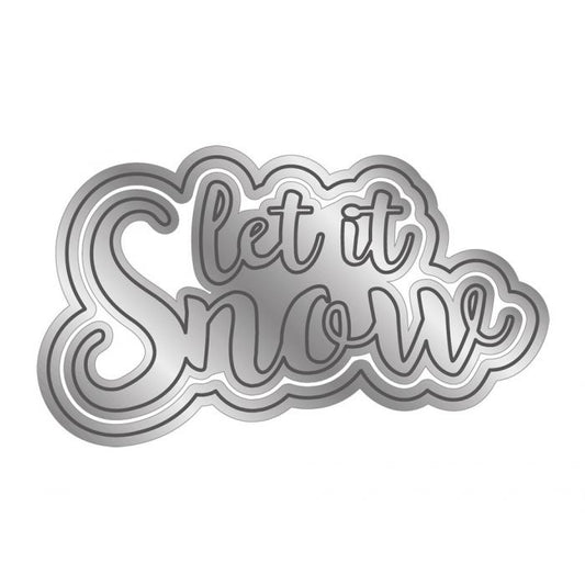 Crafter's Companion - Watercolour Christmas - Let It Snow - Stempel und Stanze