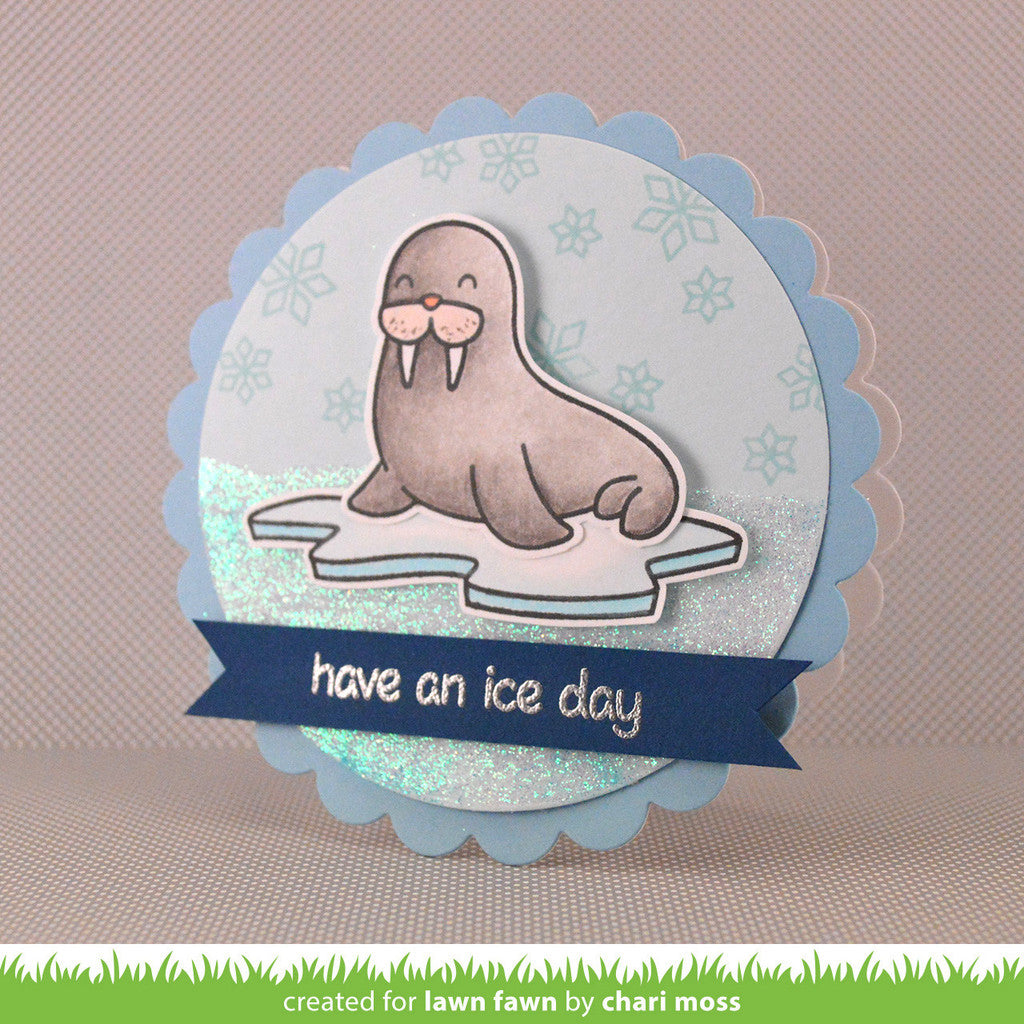 lawn fawn clear stamps critters in the arctic