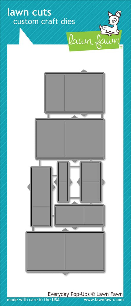 Lawn Fawn - everyday pop-ups - Clear Stamp 4x6