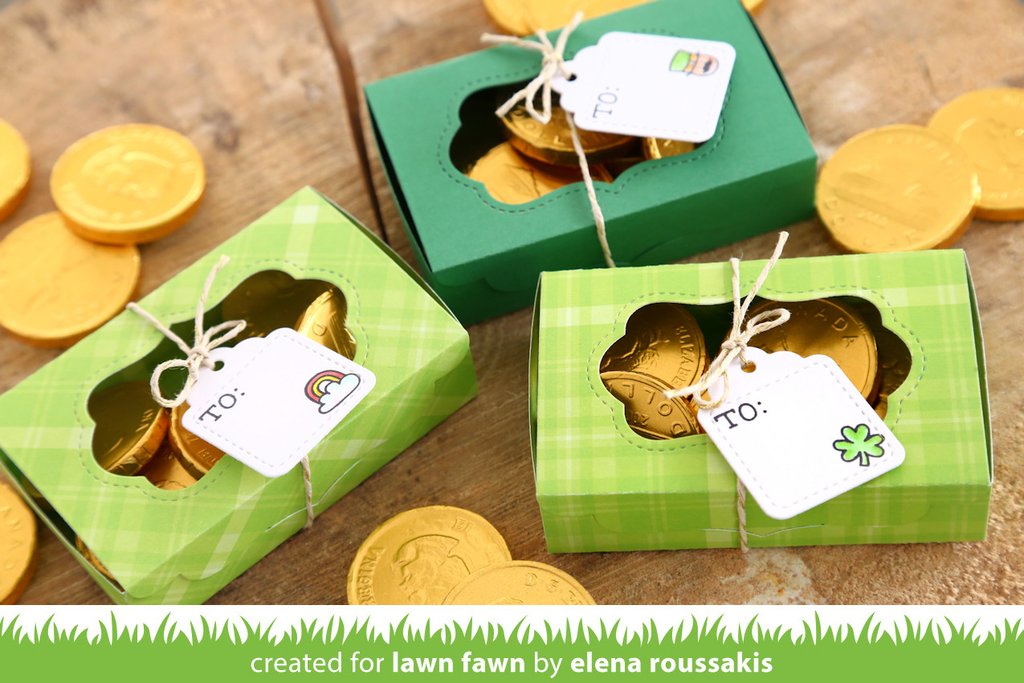 Lawn Fawn - Fancy Box - Stanze