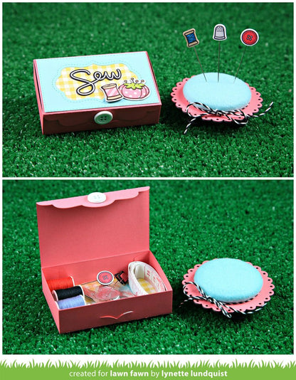 Lawn Fawn - Fancy Box - Stanze