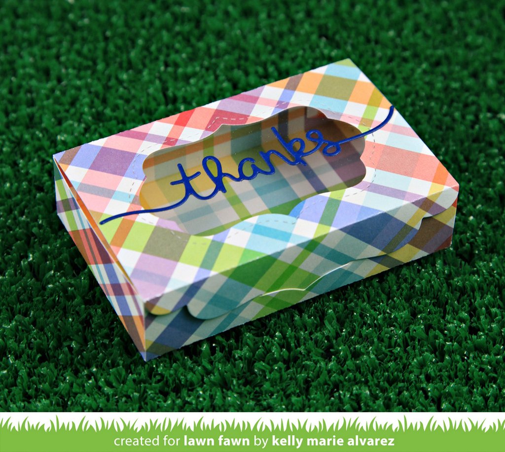 Lawn Fawn - Fancy Box - Stanze