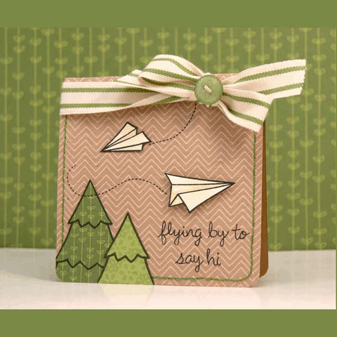 Lawn Fawn Flying By Clear Stamps 2x3
