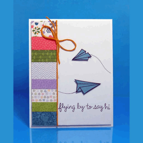 Lawn Fawn Flying By Clear Stamps 2x3