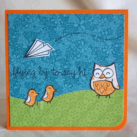 Lawn Fawn Flying By Clear Stamps 2x3