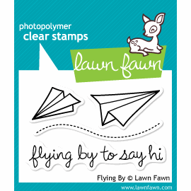 Lawn Fawn Flying By Clear Stamps 2x3
