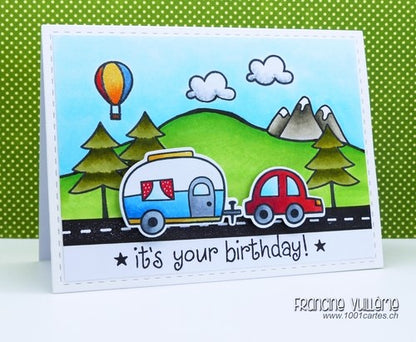 clear stamps lawn fawn happy trails für scrapbooking & cardmakings