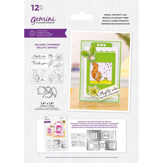 Gemini - Reveal The Mighty Oak - Stempel und Stanze