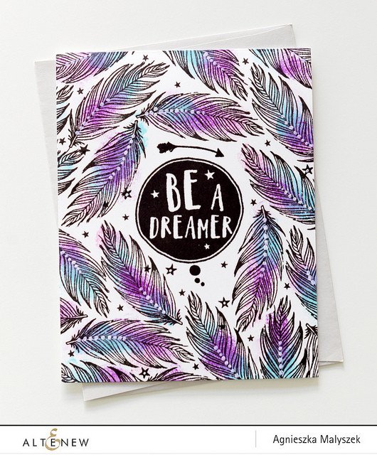 Altenew - Happy Dreams - Clear Stamps 6x8