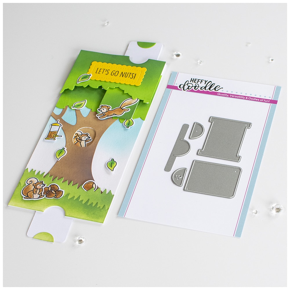 Heffy Doodle - Mini Double Slider - Stand Alone Stanzen