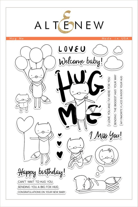 Altenew - Hug Me - Clear Stamps 6x8