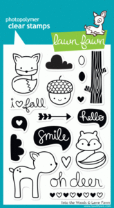 clear stamps lawn fawn Into The Woods für scrapbooking & cardmaking