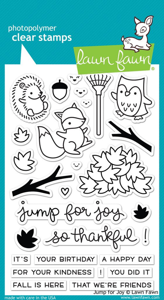 Lawn Fawn - jump for joy - Clear Stamp 4x6