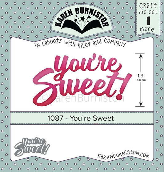 Karen Burniston - You're Sweet Stanzen