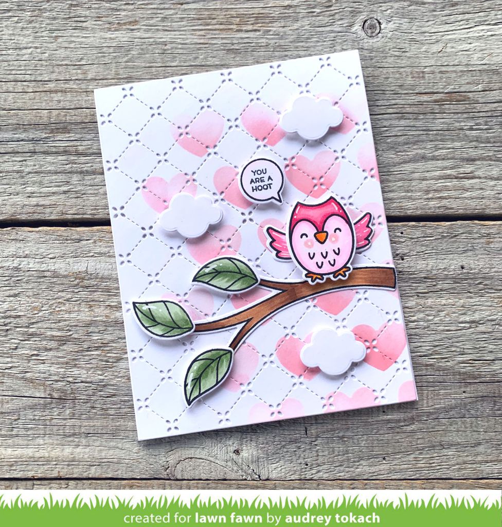 Lawn Fawn - Conversation Heart - Stencils