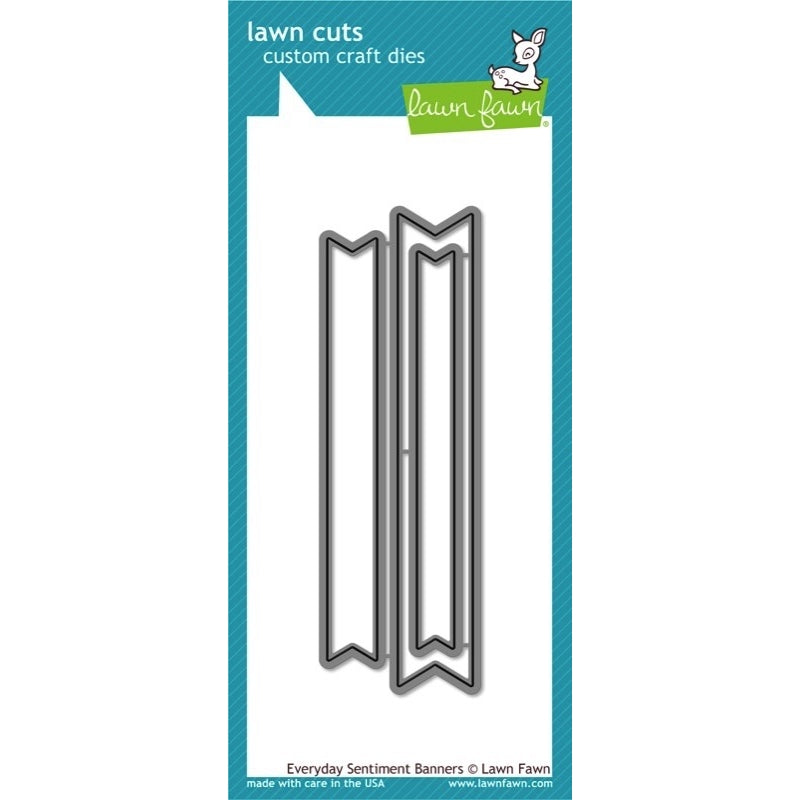 Lawn Fawn - Everyday Sentiment Banners - Stanzen