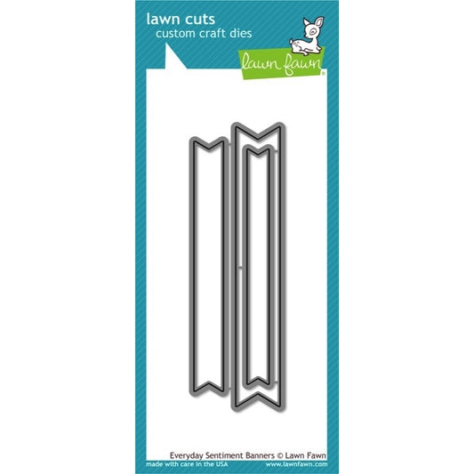 Lawn Fawn - Everyday Sentiment Banners - Stanzen