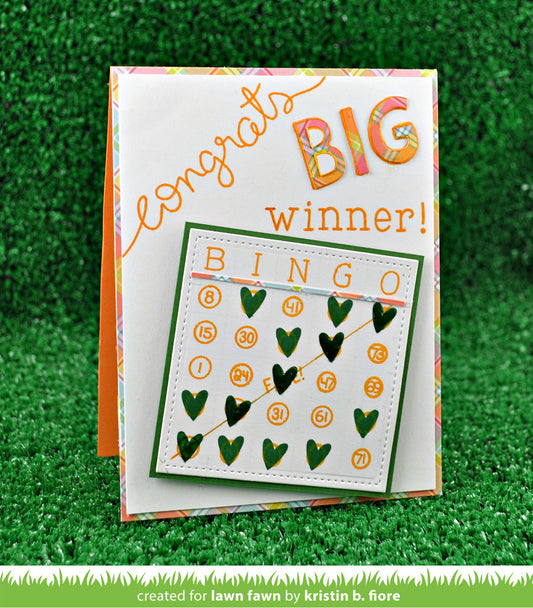 Lawn Fawn - Plan On It: Calendar Clear Stamp